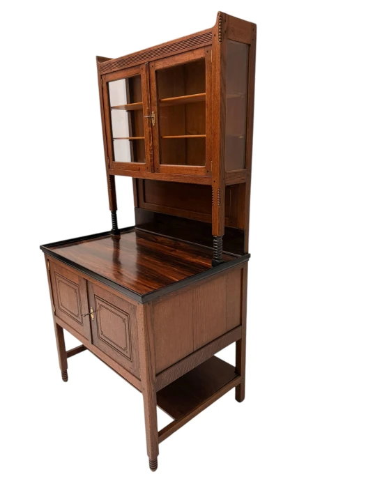 Arts & Crafts Cupboard by Jac. van den Bosch for 't Binnenhuis, 1900s